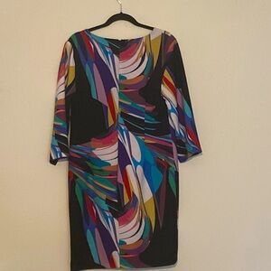 Trina Turk multicolor dress size 12